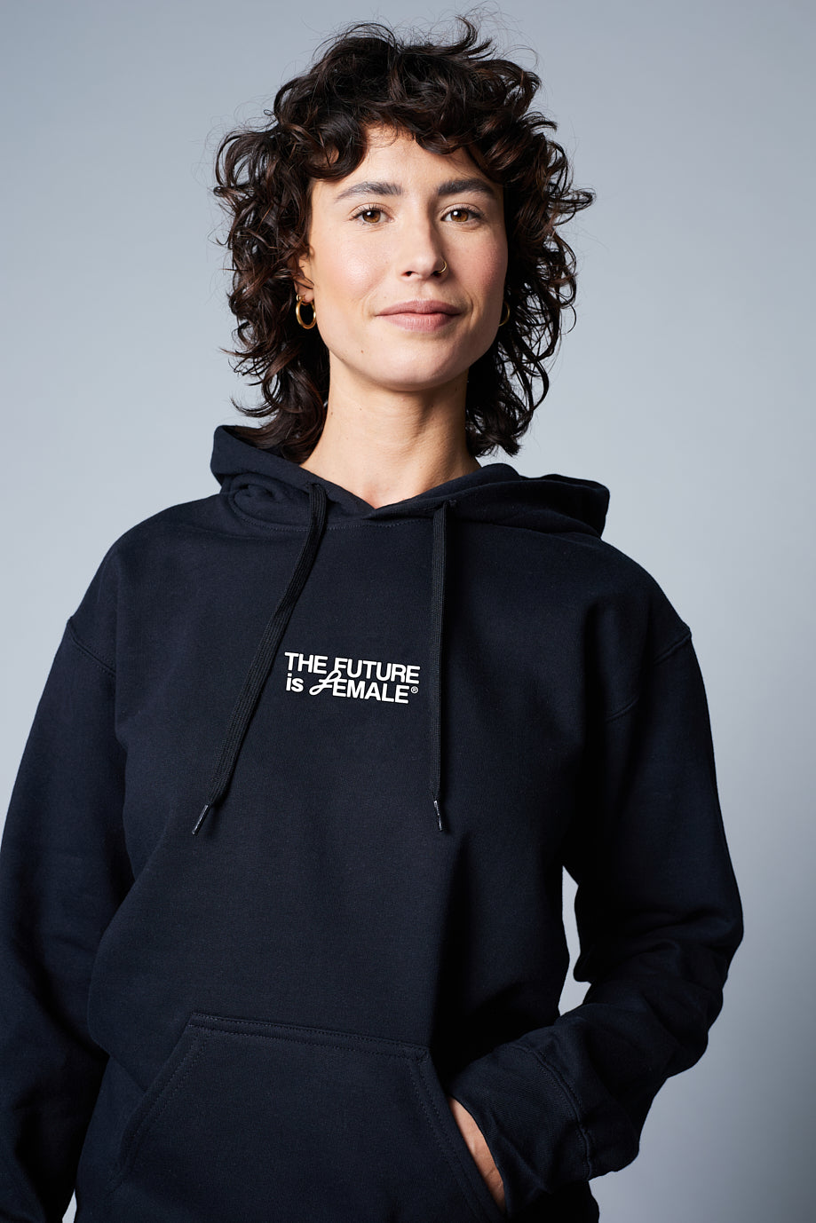 TFIF - POWER HOODIE (MINIMAL) BLACK