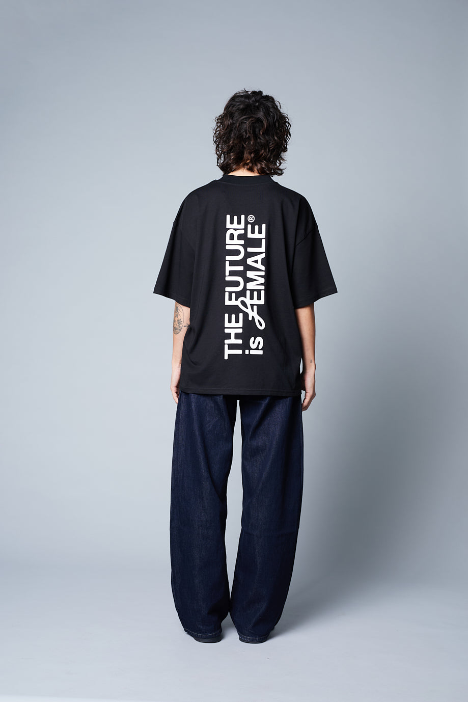 TFIF - POWER TEE (STATEMENT) BLACK