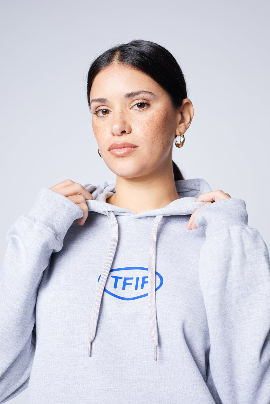 TFIF - POWER HOODIE (STATEMENT) GREY