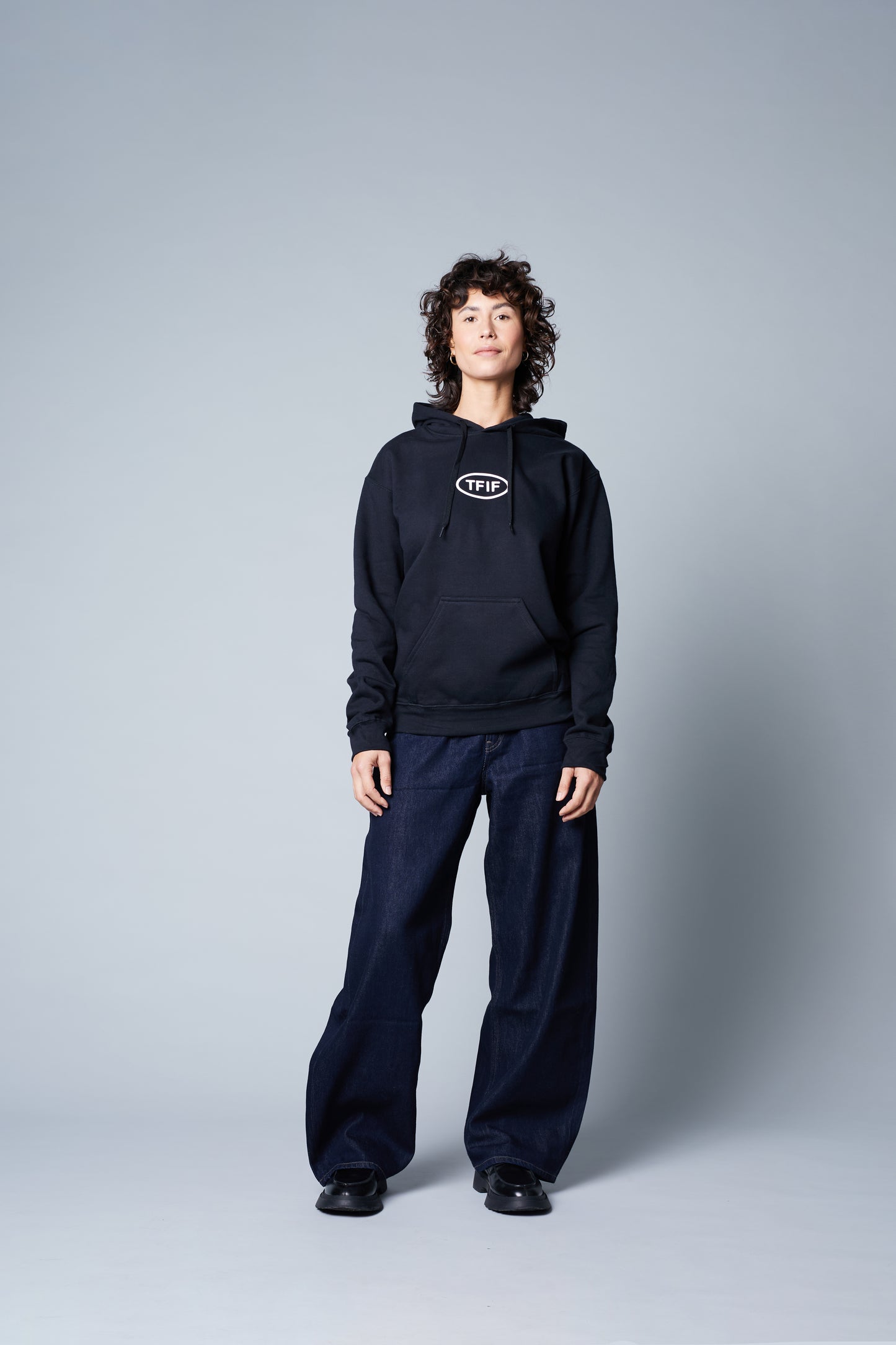 TFIF - POWER HOODIE (STATEMENT) BLACK